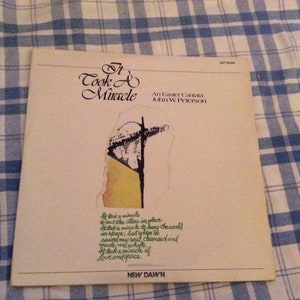 Er was een wonder voor nodig Een paascantate-vinylalbum, editie 1978