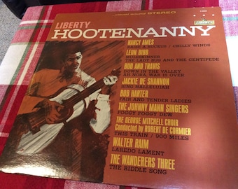 Liberty Hootenanny Vinyl Album, 1963 Edition