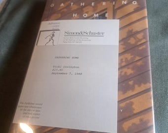 Gathering Home by Vicki Covington Hardback, 1988 1st Edition