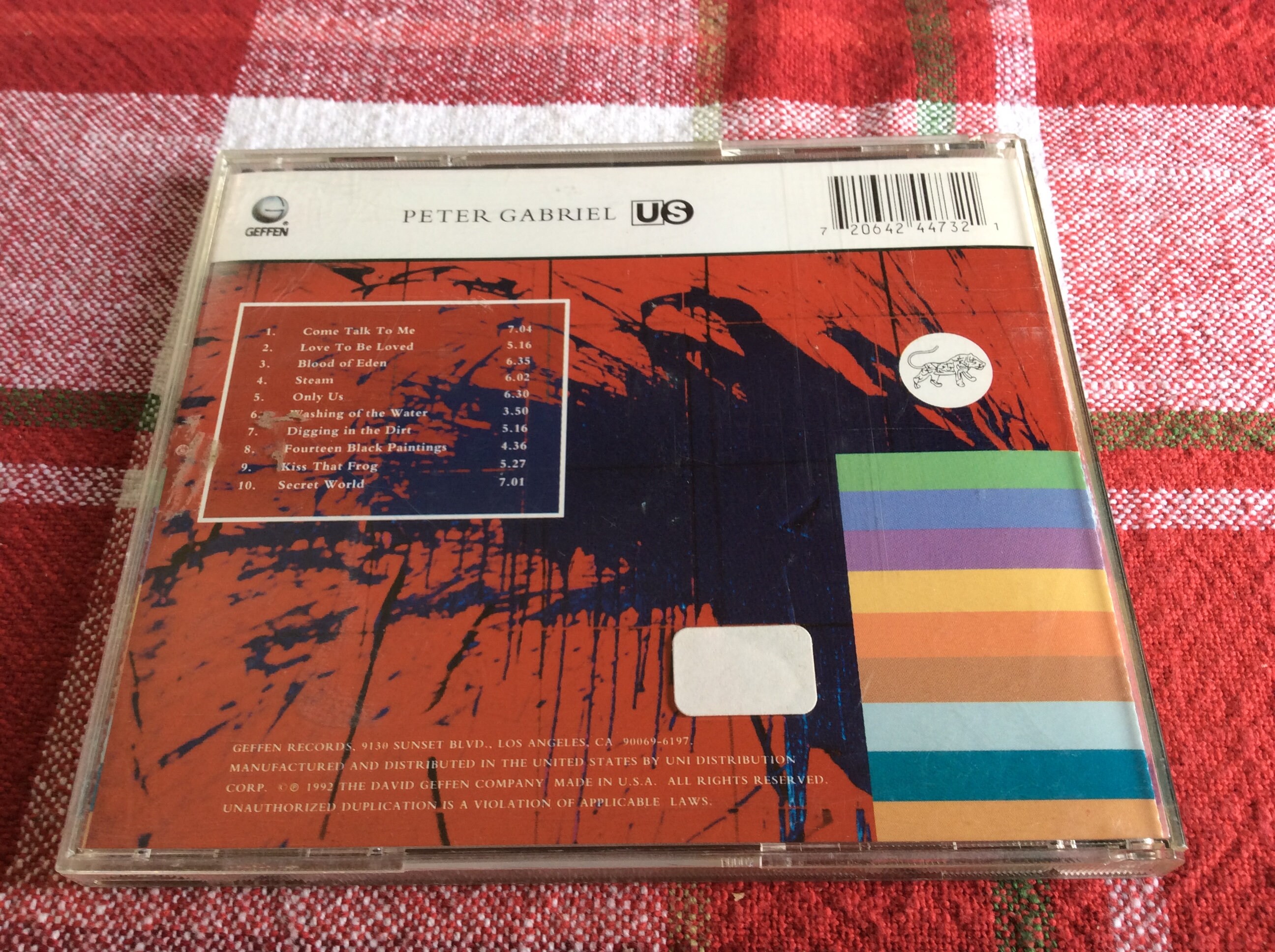 Peter Gabriel Real World CD, 1992 Edition - Etsy