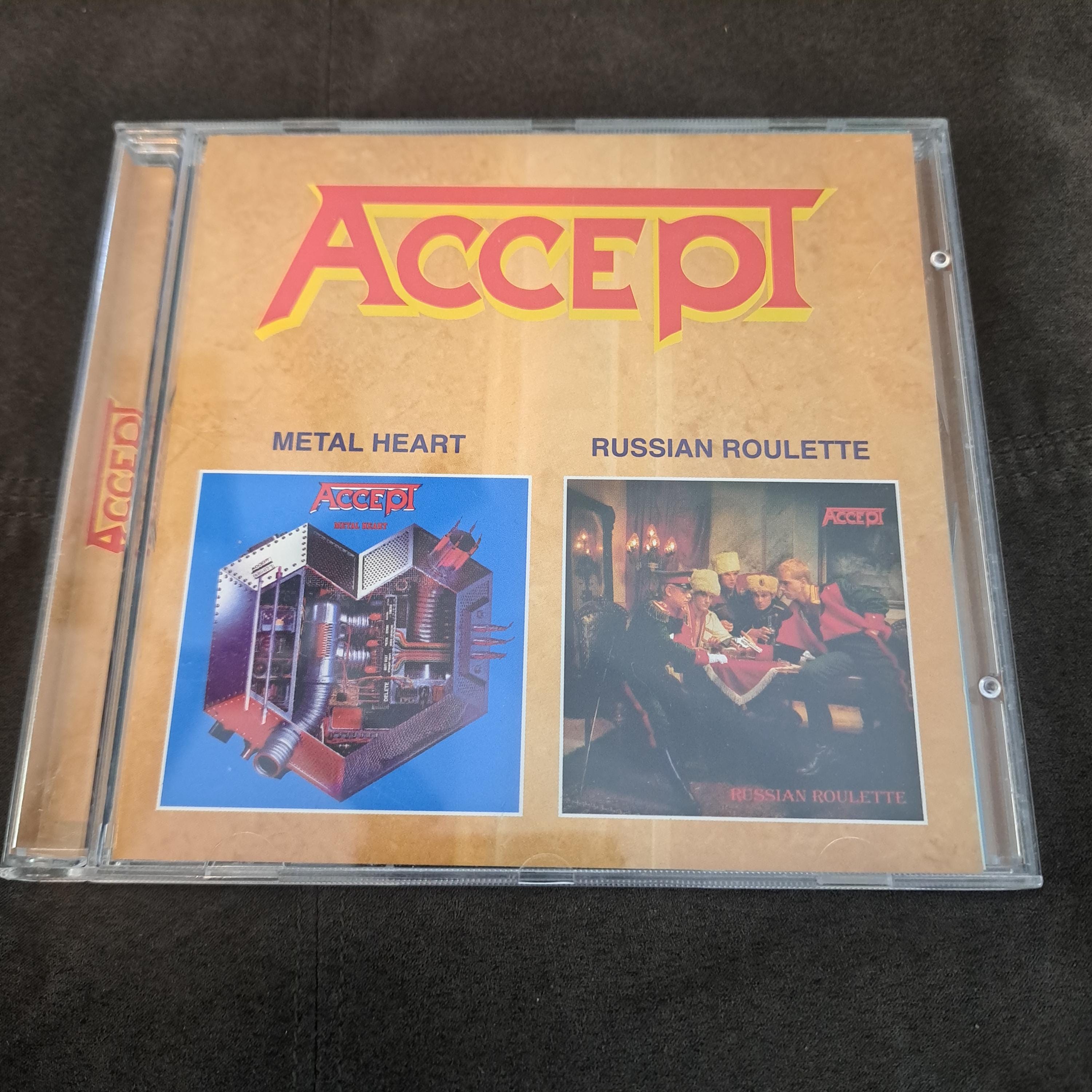 Accept Metal Heart - Etsy