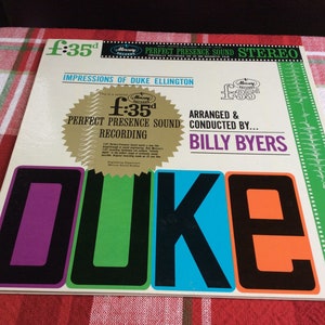 DUKE Impressionen von Duke Ellington Vinyl Album, 1961 Edition
