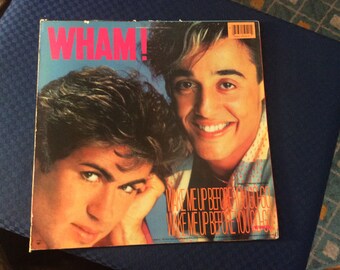 Wham! wake Me Up Before You Go-Go Vinyl Album , 1984 Edition