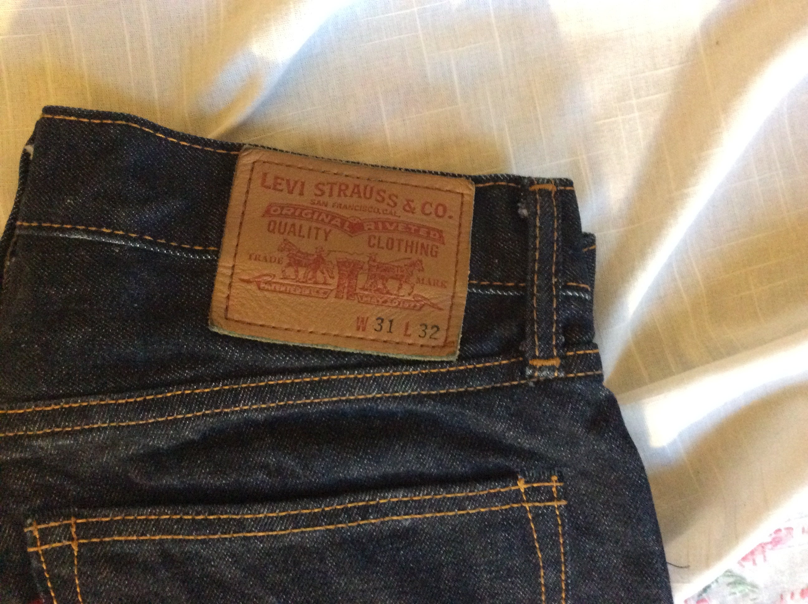 levis vintage matchstick jeans