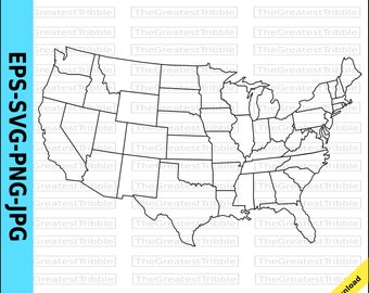 united states map etsy