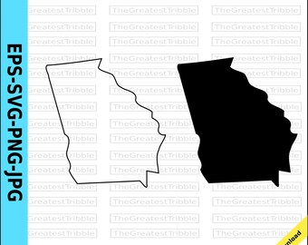 Georgia Svg Etsy