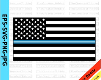 Thin White Line United States Flag eps svg png jpg Vector Clip Art  US Flag Support Our Doctors Support Nurses Support Medical Staff EMS