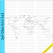 World Map World Countries Map eps svg png jpg Vector Graphic Clip Art, Outline World Map, Outline Countries Map