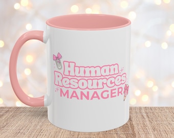 Personalized HR Mug: Custom Human Resources Gift