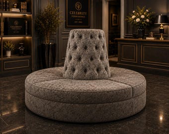 Round Sofa Banquette Settee