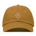COMPASS Baseball Hat, Embroidered Dad Cap • Arrow Travel Adventure ...