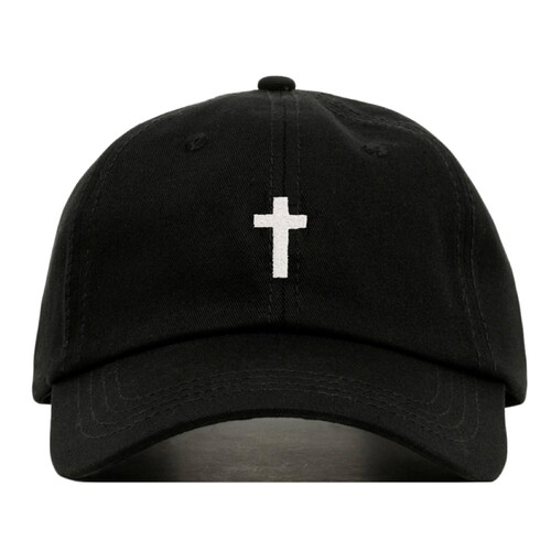 Jesus Is My Savior Baseball Cap - Embroidered Cotton Dad Hat, Adjustable Strap, Fuschia Color, One Size Fits All - View #3