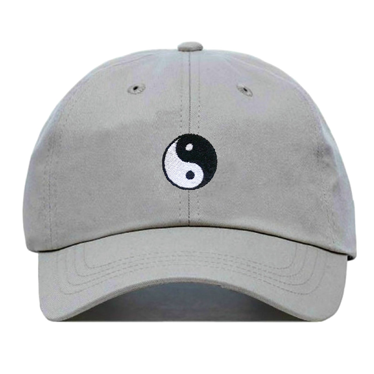 YIN YANG Baseball Hat Embroidered Dad Cap Spiritual Zen Etsy