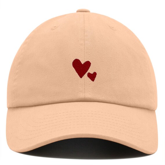 Tan Heart Embroidered Women\'s Cap Heart Embroidered Cap | Ardene main image 3