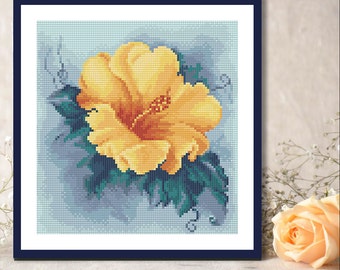 BUY 2 GET 1 FREE. Modern cross stitch pattern gift cross stitch simple cross stitch pattern embroidered picture flowers cross stitch pattern