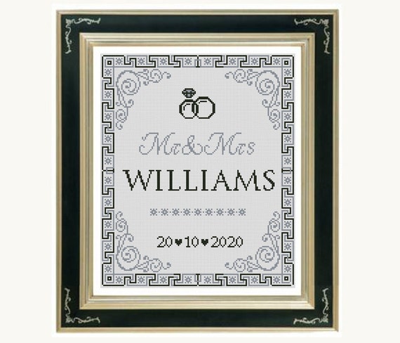 Free Wedding Cross Stitch Patterns Charts