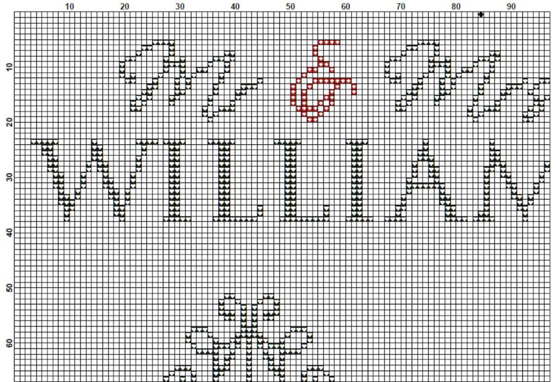 BUY2 GET 1 FREE. Modern Cross Stitch Pattern Wedding Cross | Etsy