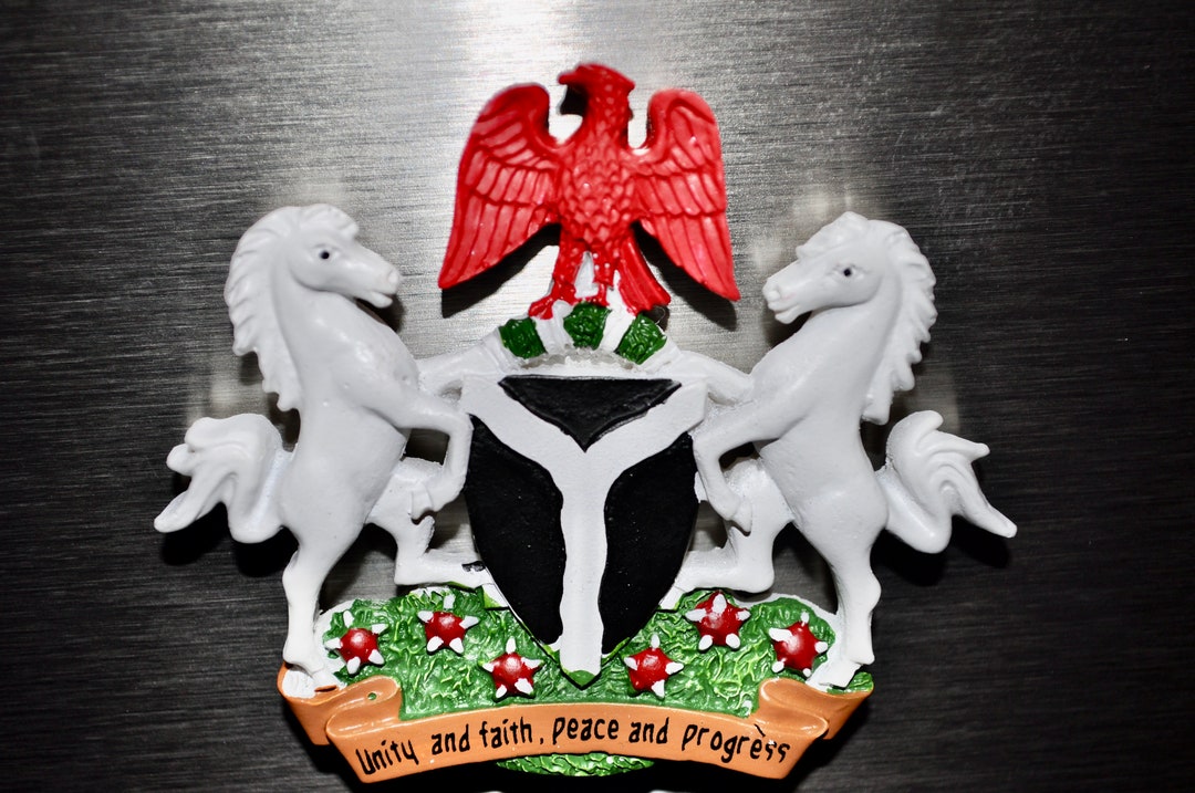 Two Horse Nigeria Coat of Arm