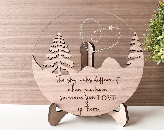 Personalized Memorial Metal Sign - Memorial Gift Idea For Family Member