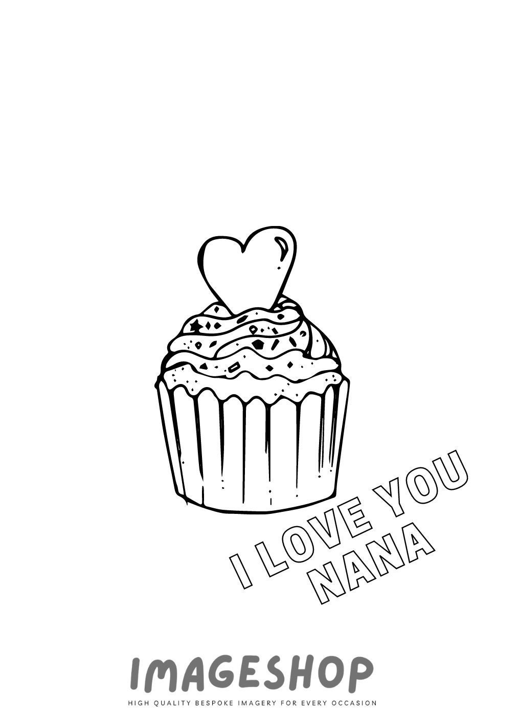 Floral Nana Birthday Card By The Wee Sparrow