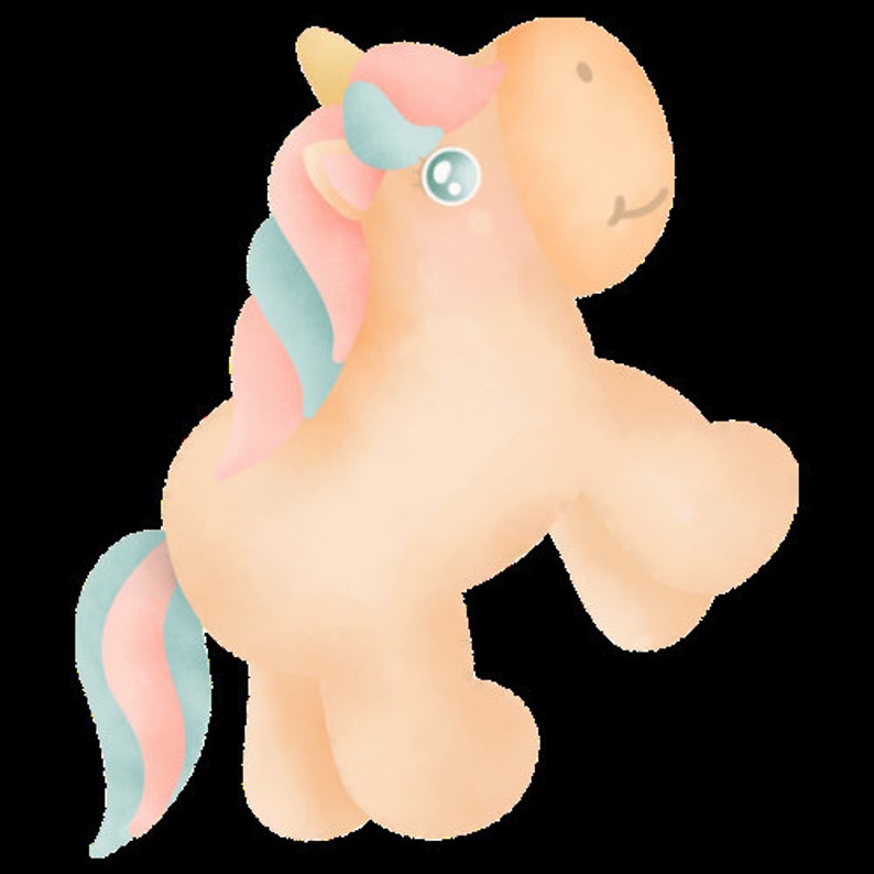 Peach Tea Unicorn Svg Png Clipart PDF Peach Tone Unicorn Cut - Etsy Australia