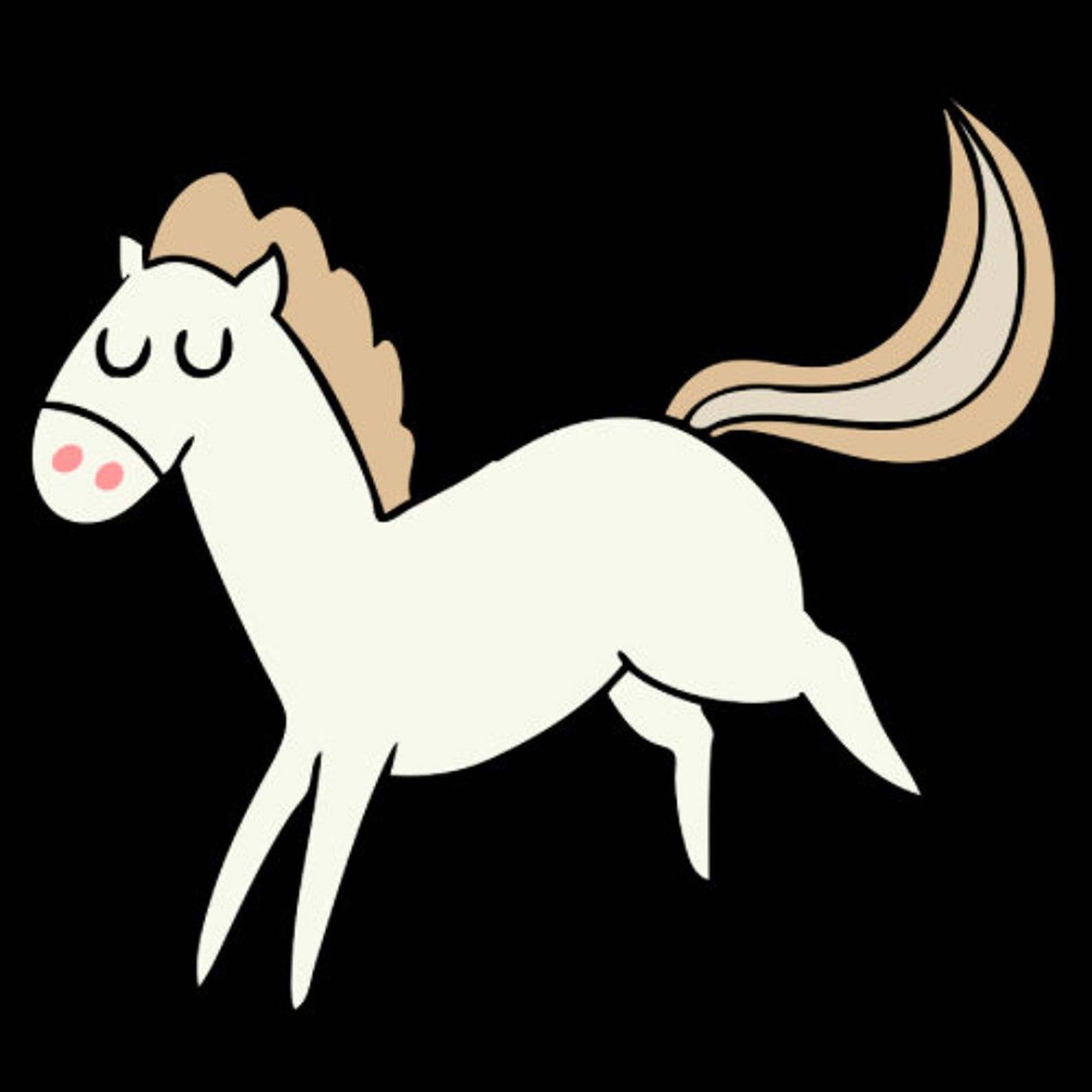 Cute Horse Svg Cute Horses Png Clipart PDF, Cute Horse Clipart, Horse