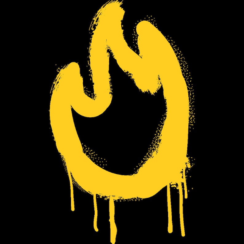 Graffiti Spray Paint Clip Art Digital Download Printable Etsy