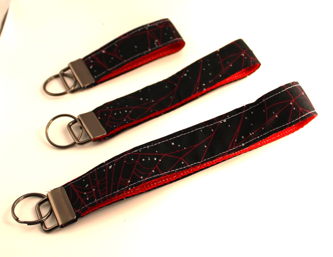 Web Key Chain Web of Elegance Handmade Spider Web Key Fob Wristlet - Etsy