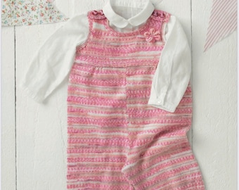 Sirdar 4867, padrão de tricô de 4 camadas, bebê de 0 a 2 anos, download instantâneo de pdf