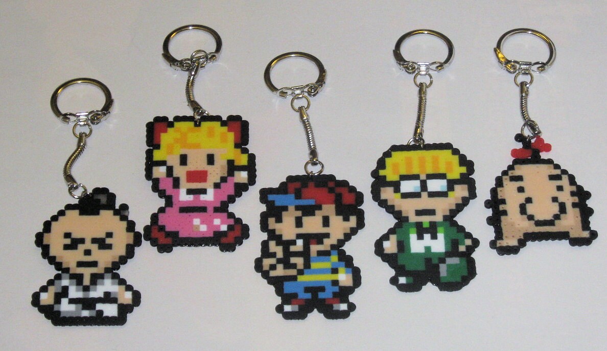 Earthbound Mother 2 Mini Keychains Charms Etsy