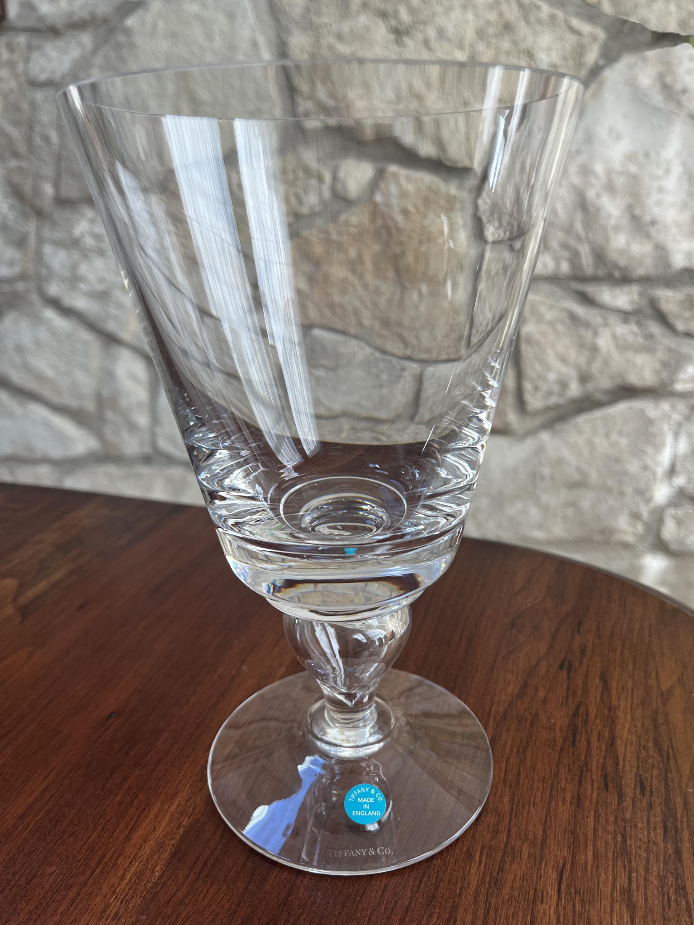 Tiffanys and Co Crystal Vase - Etsy