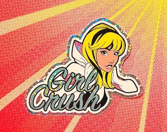 Girl Crush - Spider-Gwen sticker (you get TWO stickers!)