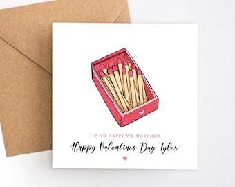 Personalised Valentines day, Anniversary,  Birthday card, husband cards, boyfriend