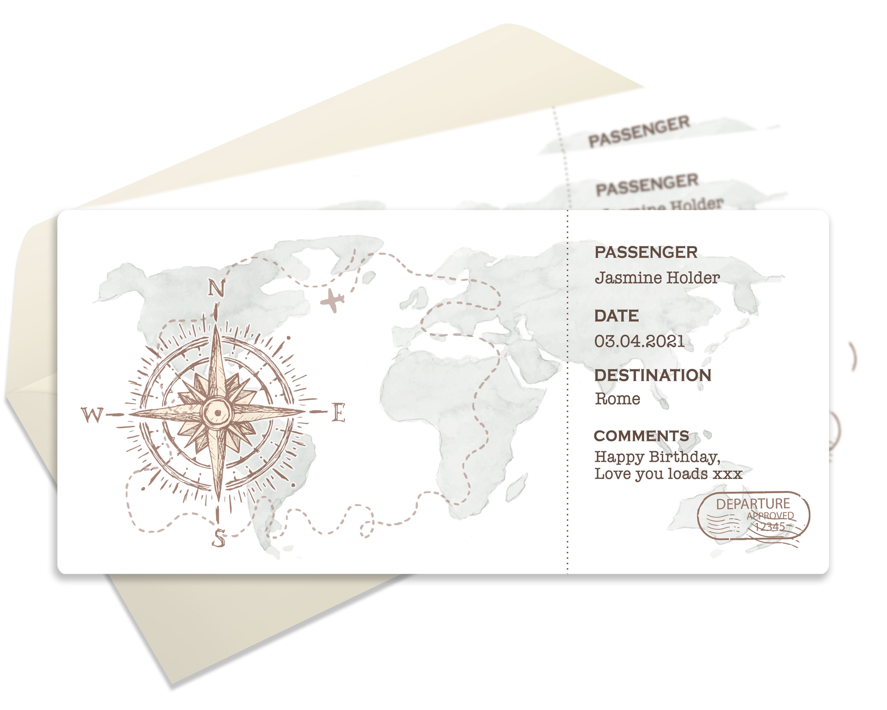 pix Pdf Boletos De Avion Para Imprimir En Español billete de avion imprimible regalo sorpresa ticket de embarque regalo personalizado billete falso plantilla de billete mapa aventura tarjeta