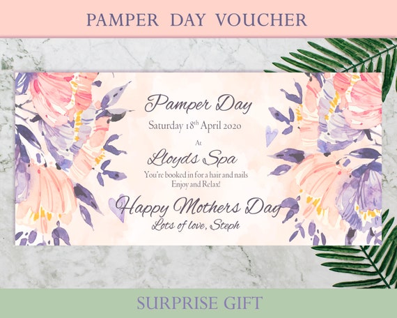mothers day voucher