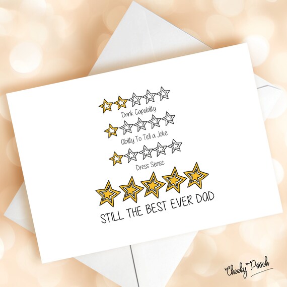 carte d anniversaire pour papa Carte De Jour De Peres Carte D Anniversaire De Papa Etsy carte d anniversaire pour papa