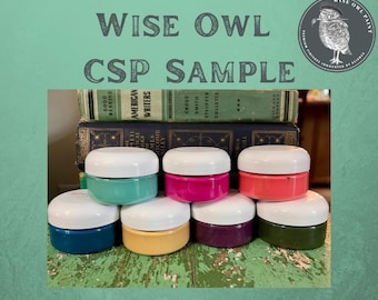 SAMPLE Wise Owl Chalk Synthesis Paint 2 oz