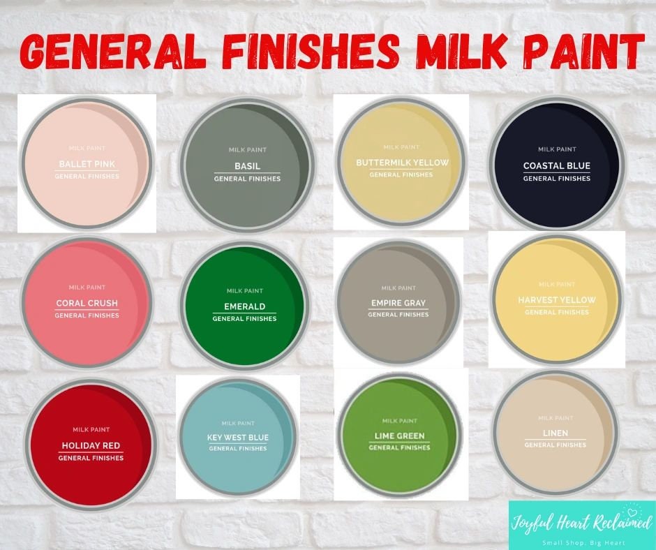 General Finishes Acrylic Milk Paint 