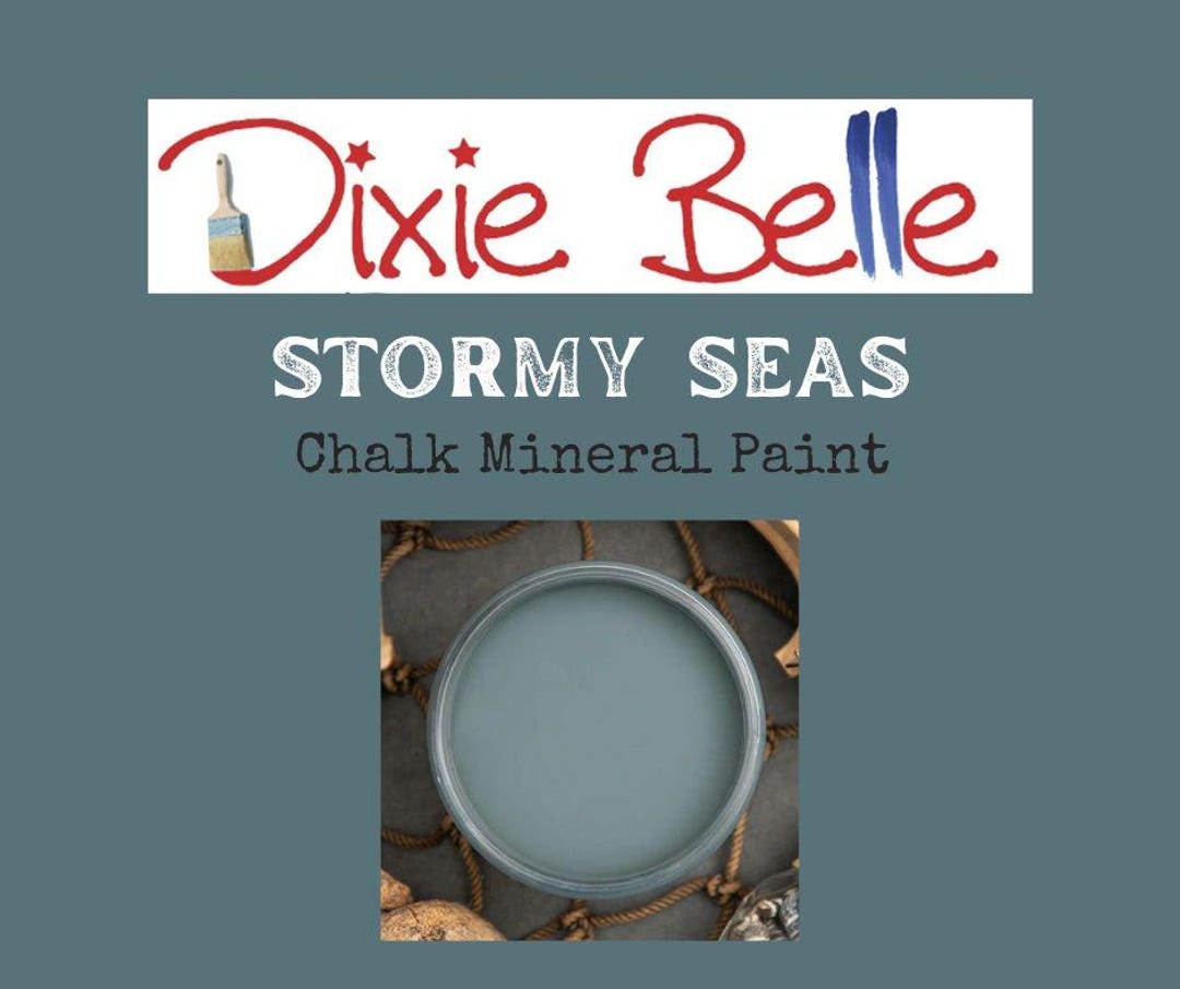 32oz Chalk Mineral Paint- Stormy Seas main image 0