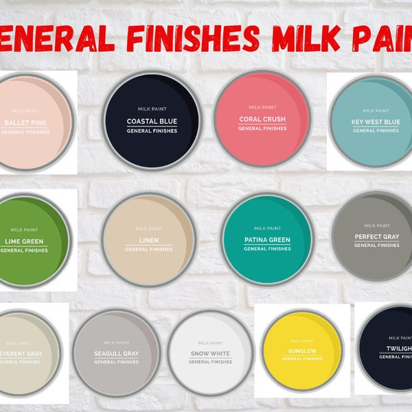 General Finishes Acrylic Milk Paint