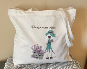 The Lavender Lady! - Bag/Tote