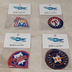 Baseball appliques / Ball Park Appliques / patches / no sew iron on