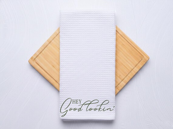 Hey Good Lookin Custom Bathroom Hand Towel