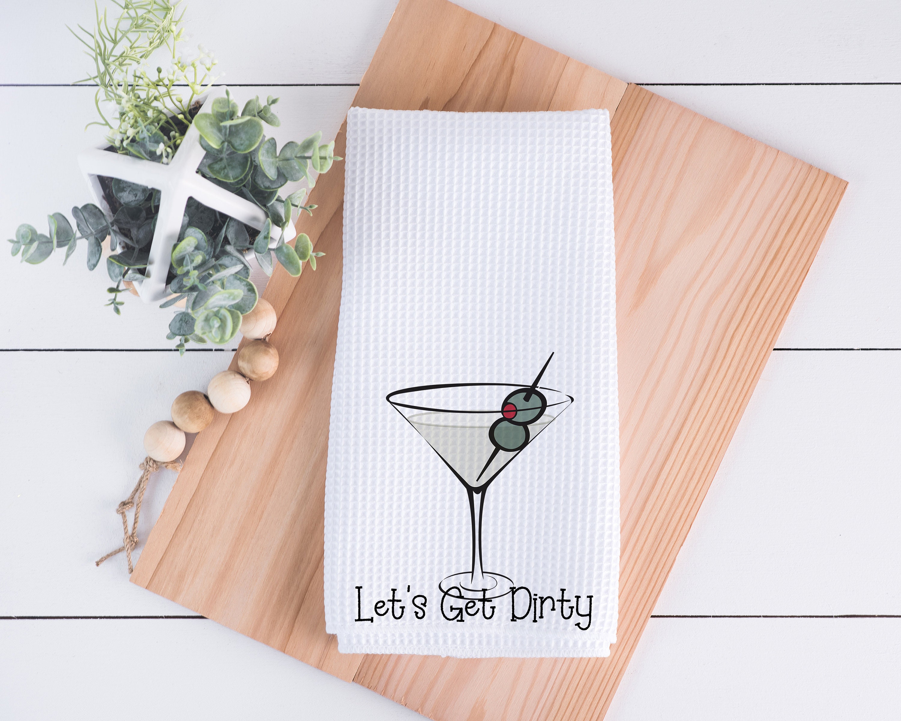 Espresso Martini Tea Towel – Enjoy The Perk