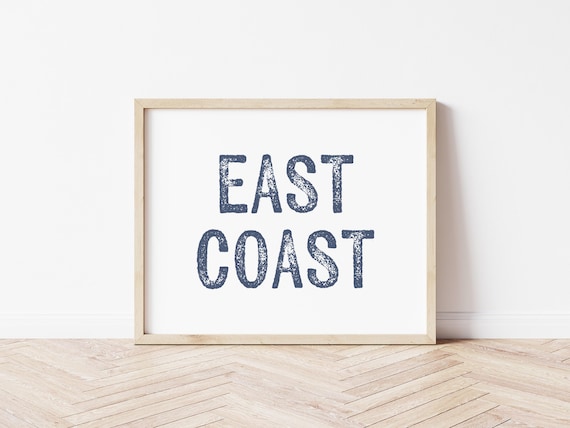 East Coast Charm Customizable Digital Download Coastal Wall Art