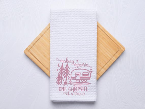 Making Memories Custom Camping Kitchen Hand Towel