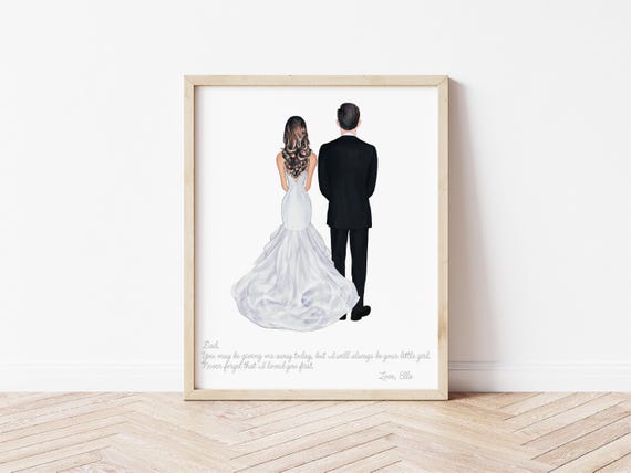 Father of the Bride Of All the Walks We've Taken Digital Download Portrait