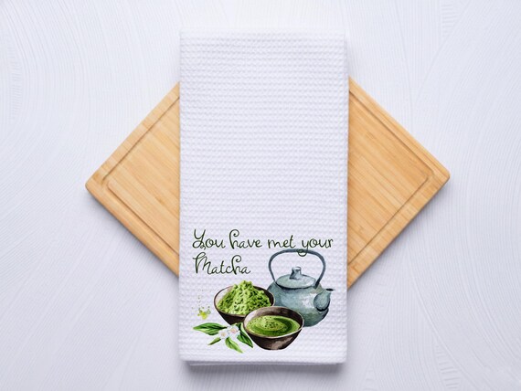 Met Your Matcha Kitchen Decor Gift for Housewarming, Wedding, Birthday, Christmas