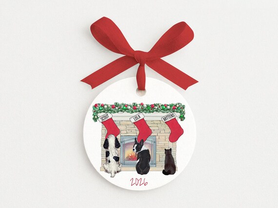 Personalized Pet Ornament • Christmas Stockings • Holiday Decor