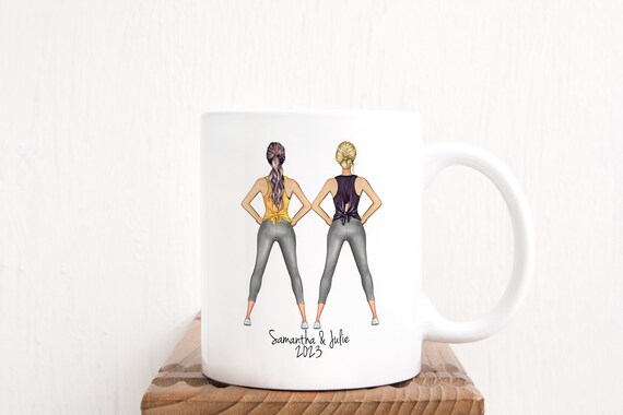Workout is Better With Friends Custom GYM Mug Personalized GYM Cup